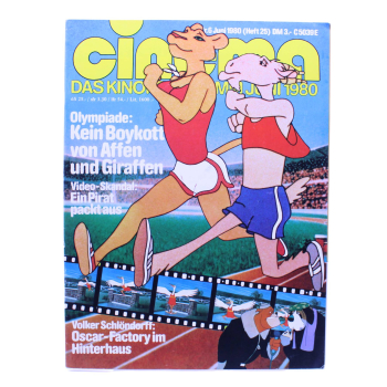 cinema Kinomagazin Nr. 6 Juni 1980 Heft 25 Muppets Kermit Poster Sammlerstück